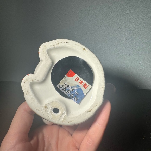 Coin bank Maneki neko Japanese Lucky cat Uchide no Koduchi Mino yaki Japan - Picture 7 of 8